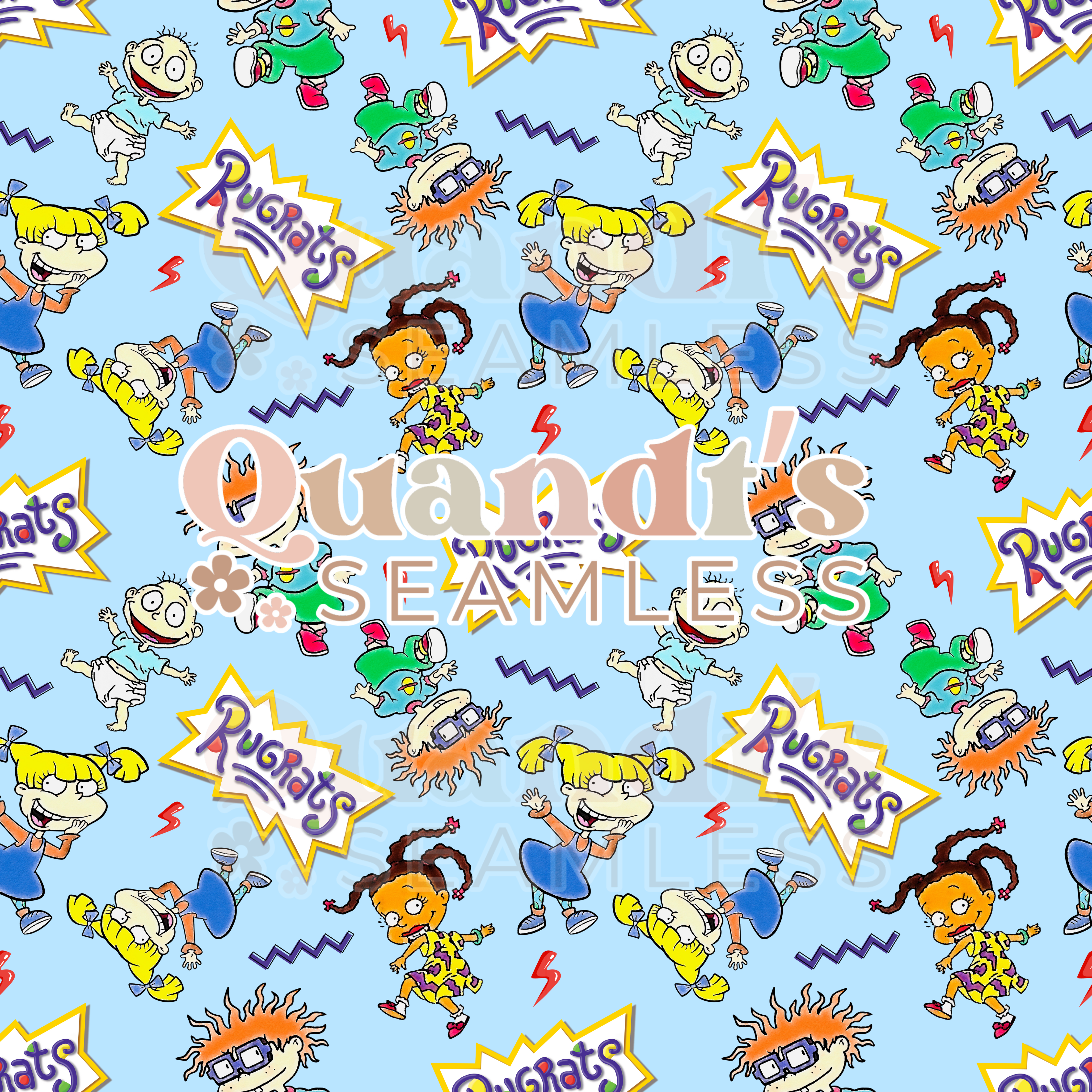 Rugrats – Whimsy Wave Seamless
