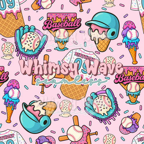 Baseball Birthday Ice cream with coord - website exclusive (2)